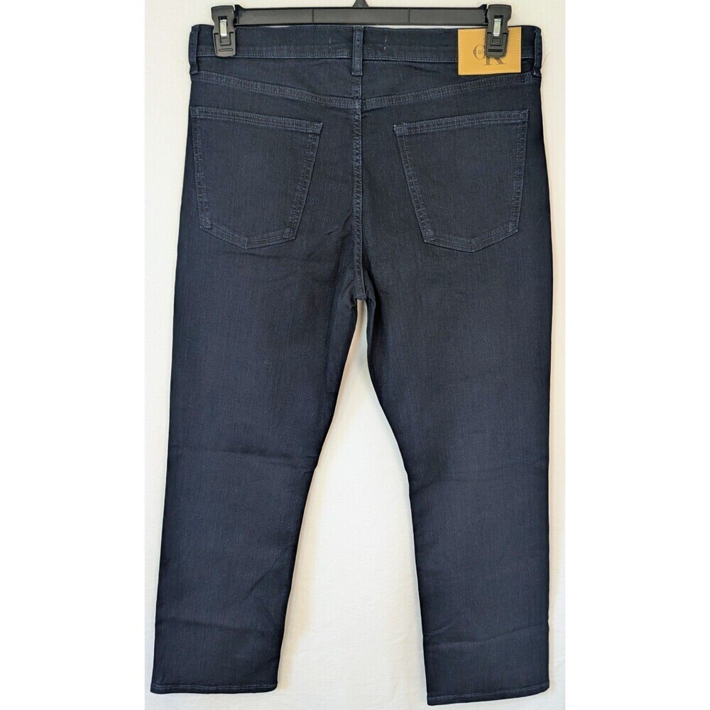 Calvin Klein Jeans Straight Leg Dark Wash Stretch Denim W36 L29 Men’s - Picture 2 of 7